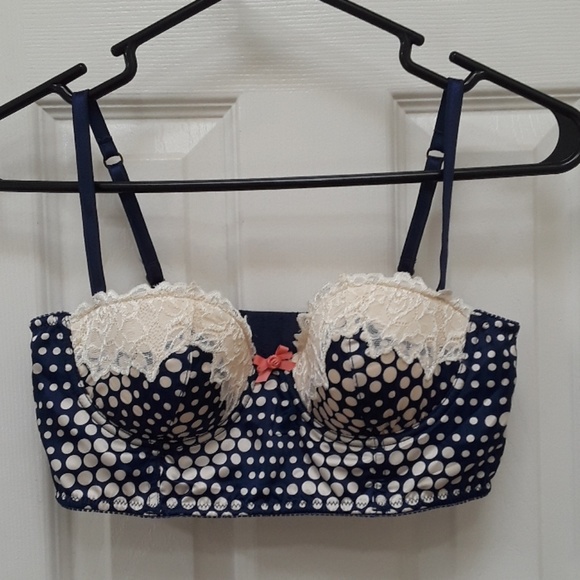 Anthropologie Eloise Polka Dot Longline Bustier - Picture 8 of 8